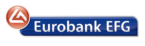 Eurobank EFG glass logo
